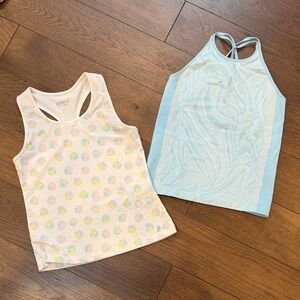 Prince & All in Motion Girls' Pastel Tank Tops - Pack of 2 Size Medium